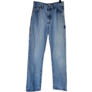 Vintage Lucky Brand Dungarees Blue Denim Jeans Women's Size‎ 12